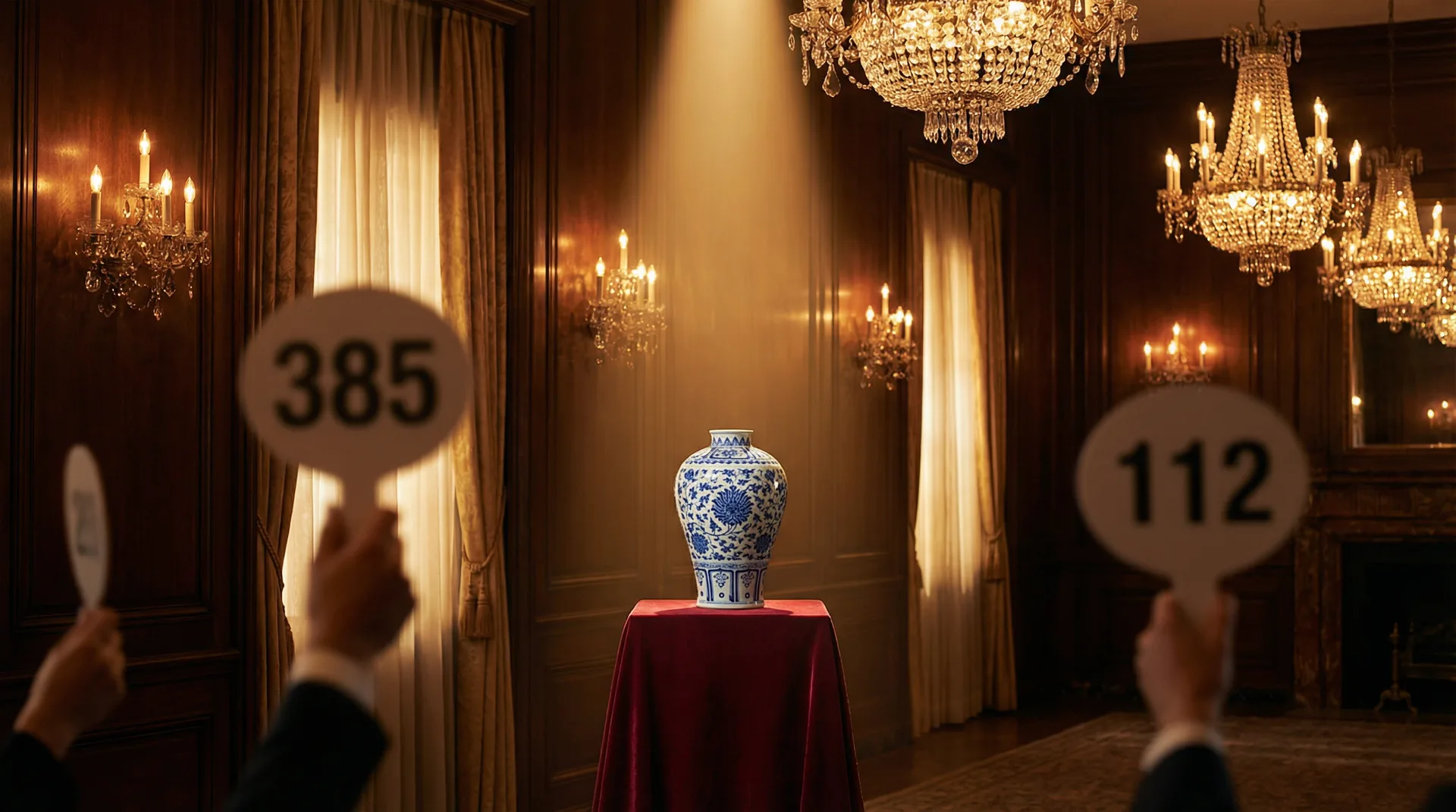 精品大师 - 珍品拍卖会现场